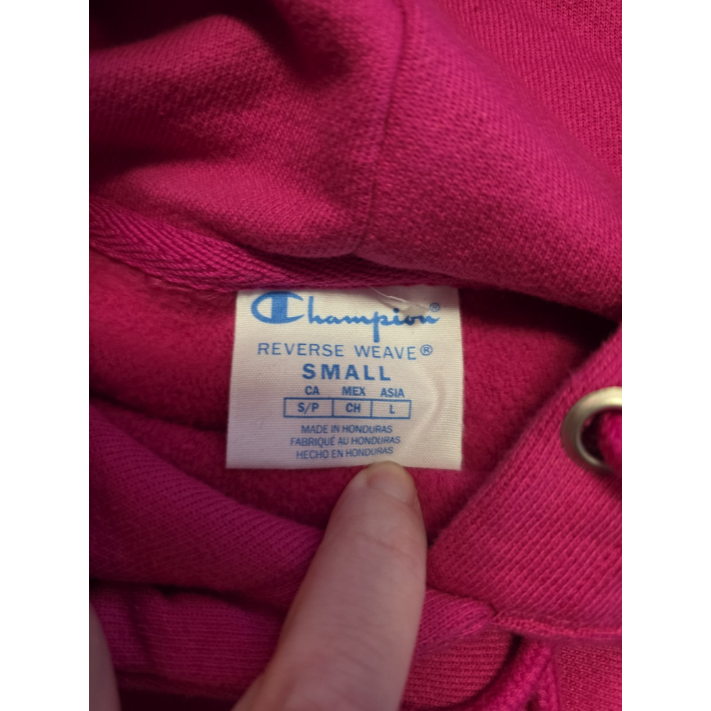 Champion cropped hoodie size small SUPER CUTE - Picture 3 of 4